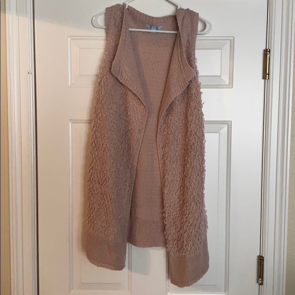 Light Pink Long Vest